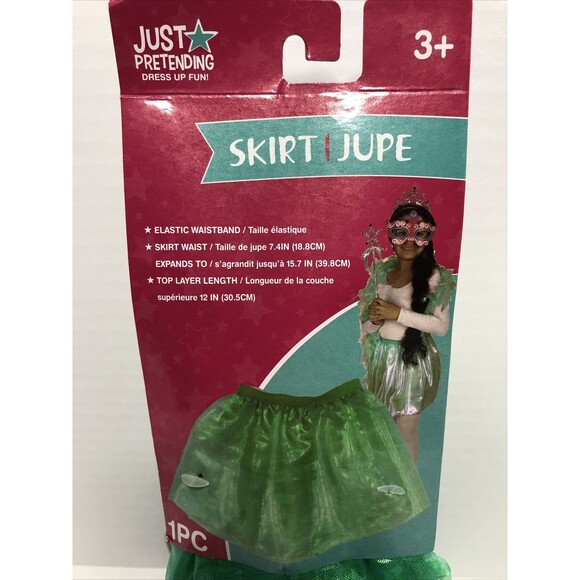 Fairy Skirt Green Waist 7.4-Inch to 15.7-Inch Kids - Picture 3 of 4
